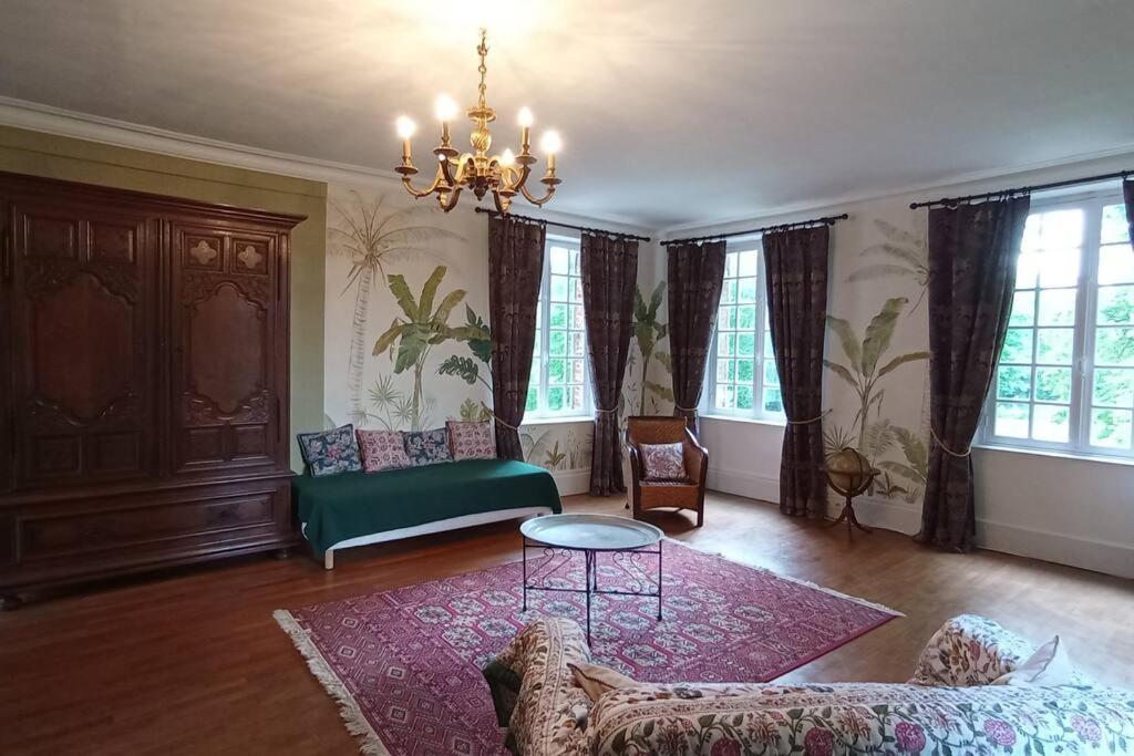 Chateau De Heuqueville Heuqueville  Buitenkant foto